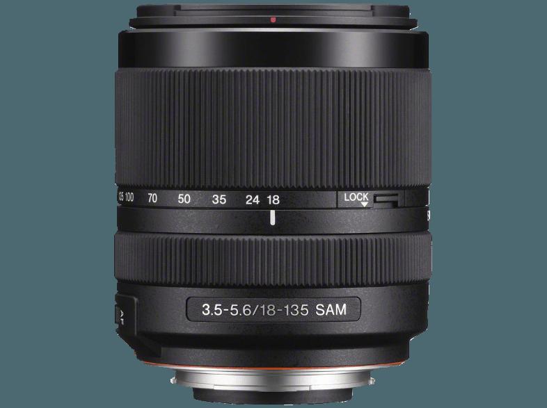 SONY SAL 18-135mm DT SAM Telezoom für Sony A-Mount (18 mm- 135 mm, f/3.5-5.6), SONY, SAL, 18-135mm, DT, SAM, Telezoom, Sony, A-Mount, 18, mm-, 135, mm, f/3.5-5.6,