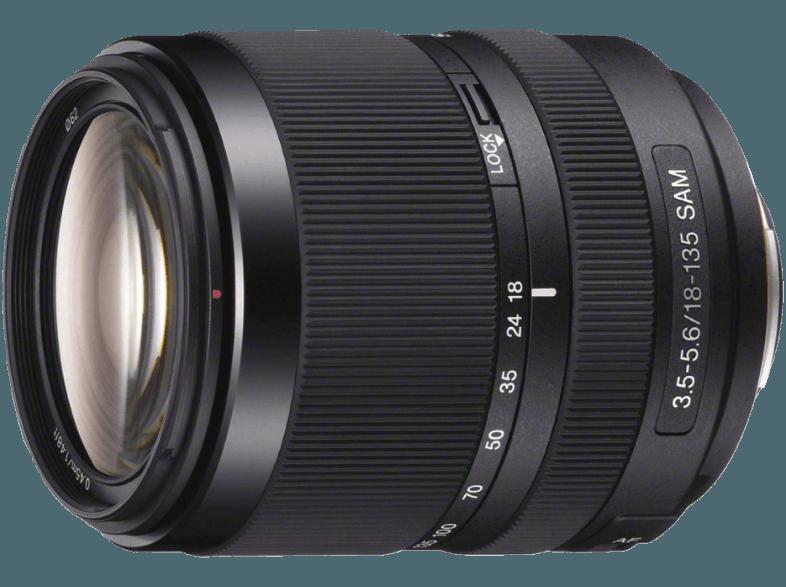 SONY SAL 18-135mm DT SAM Telezoom für Sony A-Mount (18 mm- 135 mm, f/3.5-5.6), SONY, SAL, 18-135mm, DT, SAM, Telezoom, Sony, A-Mount, 18, mm-, 135, mm, f/3.5-5.6,