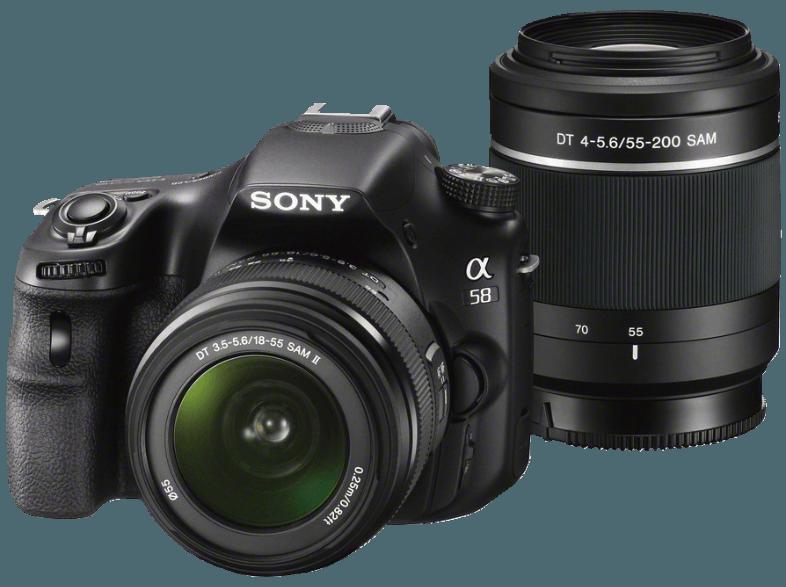 SONY SLT-A58Y 18-55mm 55-200mm    Objektiv 18-55 mm, 55-200 mm f/3.5-5.6, f/4-5.6 (20.1 Megapixel, CMOS), SONY, SLT-A58Y, 18-55mm, 55-200mm, , Objektiv, 18-55, mm, 55-200, mm, f/3.5-5.6, f/4-5.6, 20.1, Megapixel, CMOS,