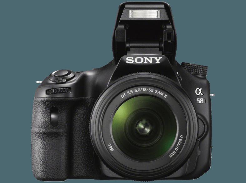 SONY SLT-A58Y 18-55mm 55-200mm    Objektiv 18-55 mm, 55-200 mm f/3.5-5.6, f/4-5.6 (20.1 Megapixel, CMOS)