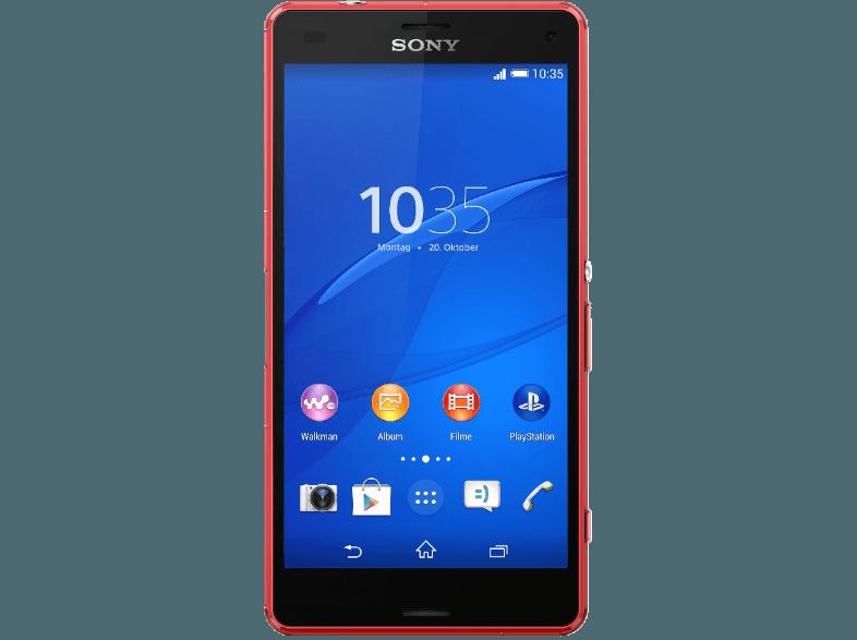 SONY Xperia Z3 Compact 16 GB Mandarinrot