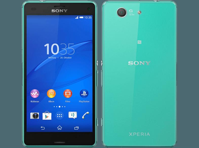 SONY Xperia Z3 Compact 16 GB Meergrün, SONY, Xperia, Z3, Compact, 16, GB, Meergrün