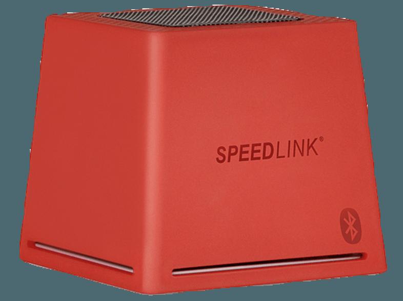 SPEEDLINK CUBID Bluetooth Lautsprecher Rot