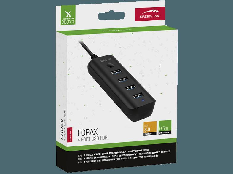 SPEEDLINK FORAX 4-Port USB-Hub