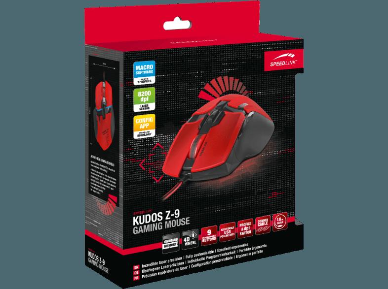 SPEEDLINK Kudos Z-9 PC-Maus, SPEEDLINK, Kudos, Z-9, PC-Maus