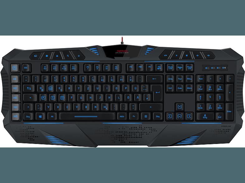 SPEEDLINK PARTHICA Core Gaming Tastatur, SPEEDLINK, PARTHICA, Core, Gaming, Tastatur