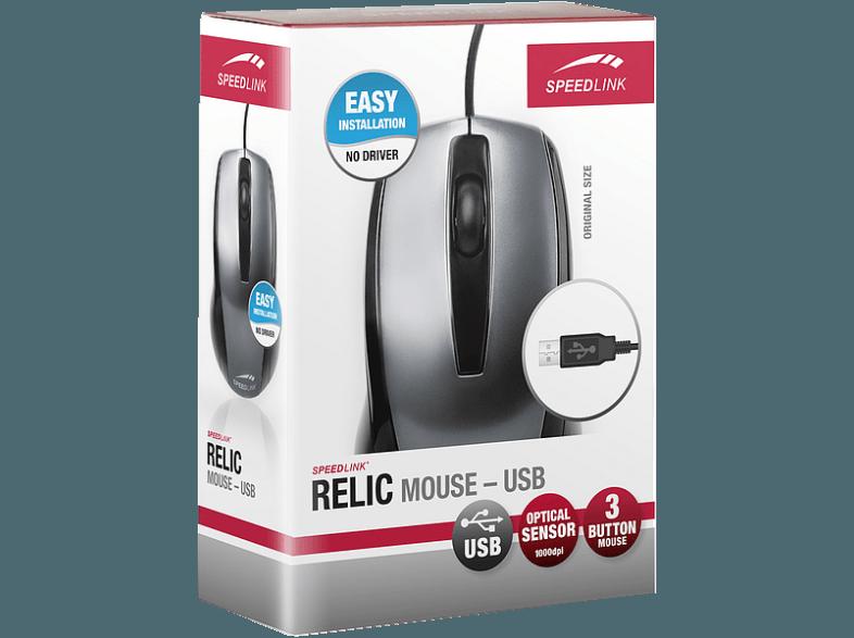 SPEEDLINK SL 6111 GY RELIC MOUSE PC-Maus, SPEEDLINK, SL, 6111, GY, RELIC, MOUSE, PC-Maus