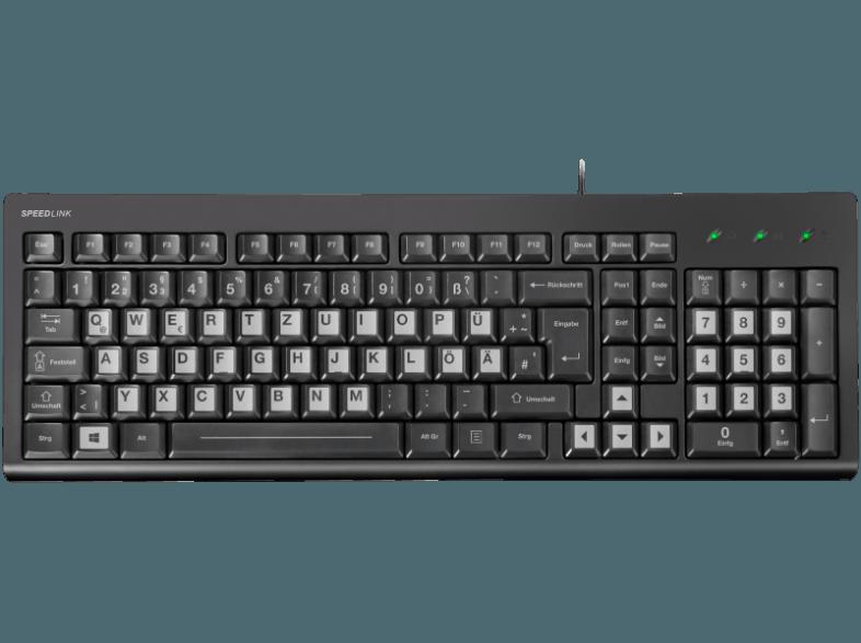 SPEEDLINK SL 6412 BK SIGNIUM Tastatur, SPEEDLINK, SL, 6412, BK, SIGNIUM, Tastatur