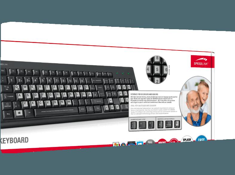 SPEEDLINK SL 6412 BK SIGNIUM Tastatur, SPEEDLINK, SL, 6412, BK, SIGNIUM, Tastatur