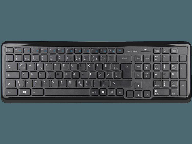 SPEEDLINK SL 6418 BK METOS Tastatur