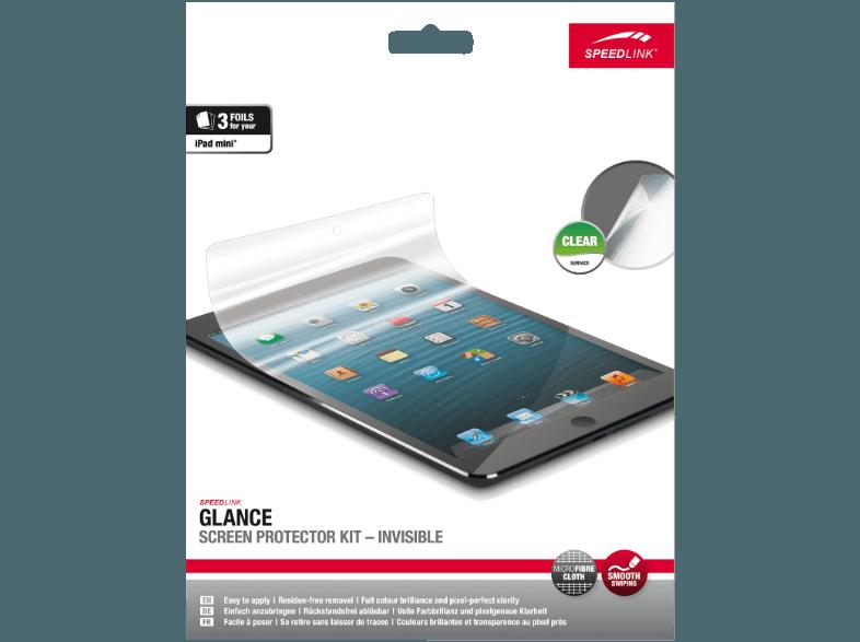 SPEEDLINK SL 7010 CR GLANCE Bildschirm-Schutzfolien iPad mini, iPad mini Retina