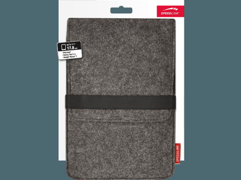 SPEEDLINK SL 7024 GY ALUNY Felt Sleeve Schutzhülle Tablet bis 7 Zoll