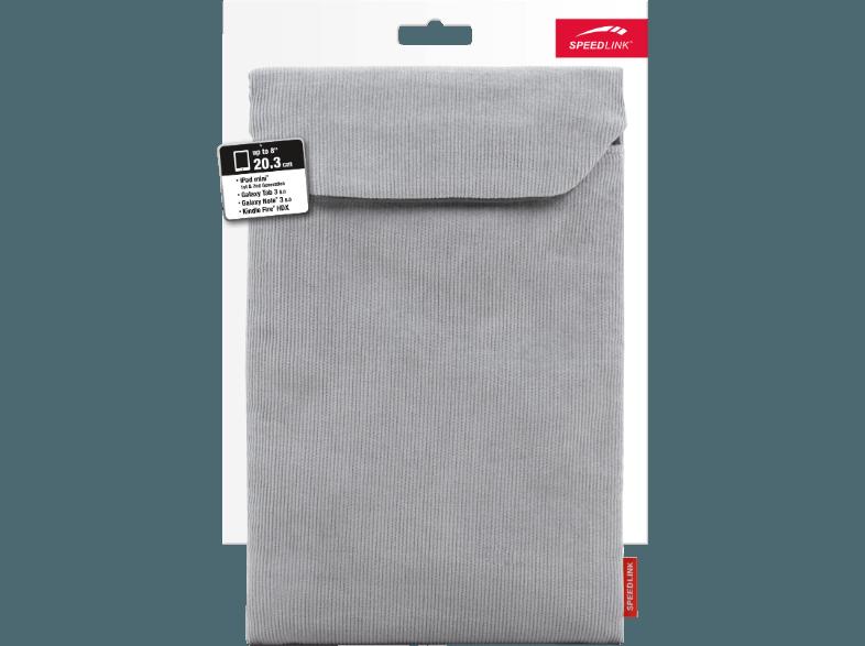 SPEEDLINK SL 7038 GY CORDAO Cord Sleeve Sleeve Tablets bis zu 8 Zoll