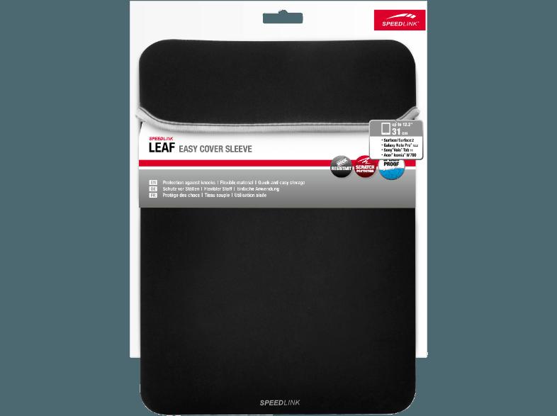 SPEEDLINK SL 7049 BK LEAF Easy Cover Sleeve Sleeve 12.2 Zoll