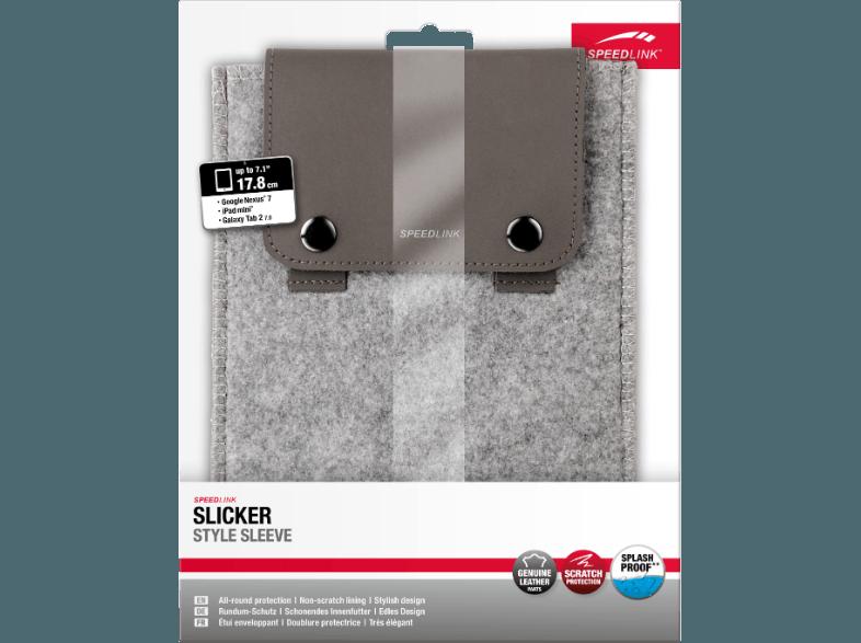 SPEEDLINK SL 7074 GY SLICKER Style Sleeve Sleeve iPad mini, SPEEDLINK, SL, 7074, GY, SLICKER, Style, Sleeve, Sleeve, iPad, mini