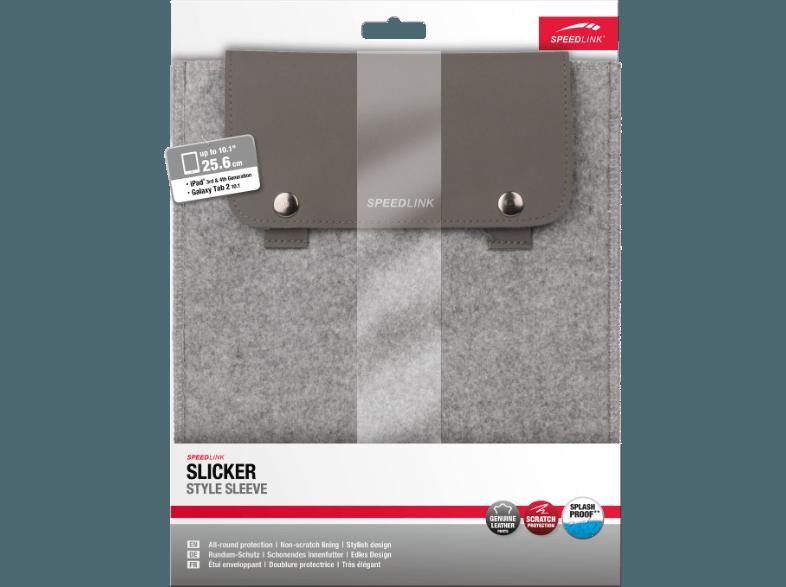 SPEEDLINK SL 7075 GY SLICKER Style Sleeve Sleeve iPad 3, 4, Galaxy Tab 2, SPEEDLINK, SL, 7075, GY, SLICKER, Style, Sleeve, Sleeve, iPad, 3, 4, Galaxy, Tab, 2