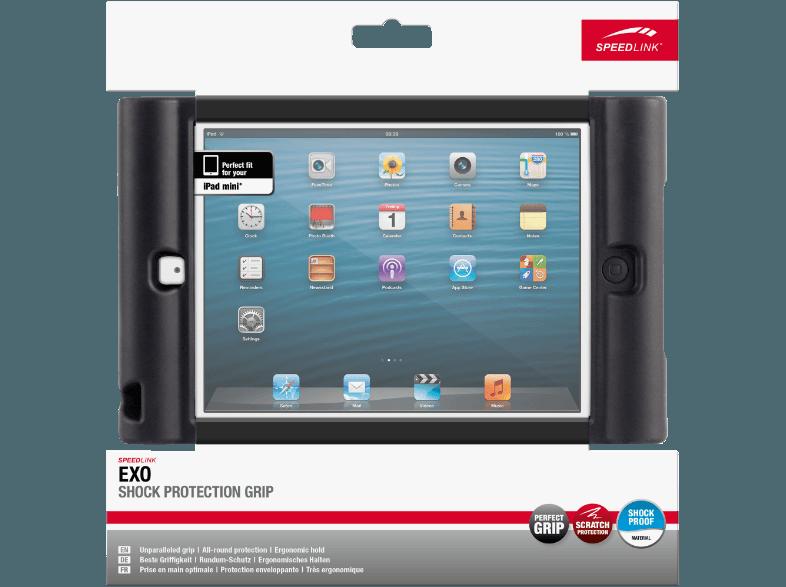 SPEEDLINK SL 7080 BK EXO Shock Protection Schutz mit Griffen iPad mini, iPad mini Retina