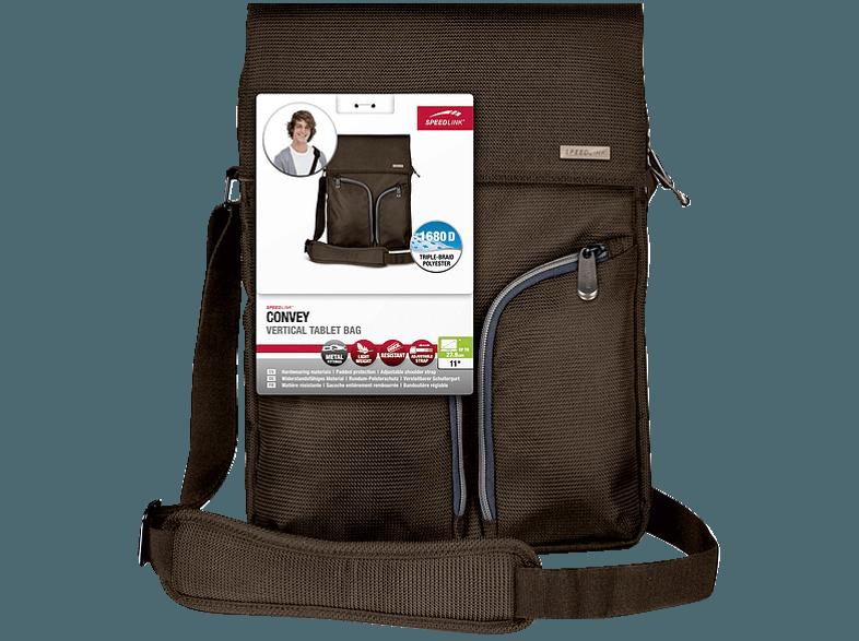 SPEEDLINK SL 7242 BW CONVEY Notebook-Hülle Toploader-Tasche für Tablet-PCs und Netbooks bis 11 Zoll (27,9cm)