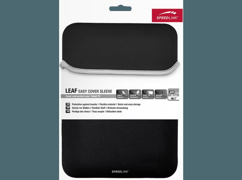 SPEEDLINK SL 7272 BKGR LEAF Cover Sleeve Transporthülle Tablet-Computer/Pads bis 10.1 Zoll/25.7cm