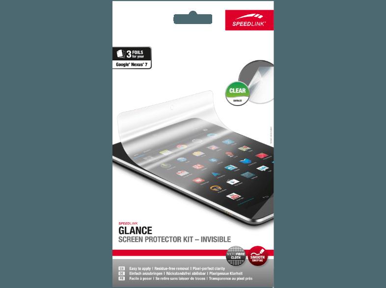 SPEEDLINK SL 7310 CR GLANCE Bildschirm-Schutzfolien Asus Nexus 7, SPEEDLINK, SL, 7310, CR, GLANCE, Bildschirm-Schutzfolien, Asus, Nexus, 7