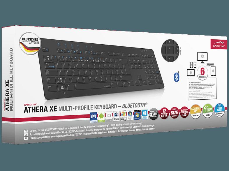 SPEEDLINK SL 7439 BK ATHERA Kabellose BLUETOOTH -Tastatur