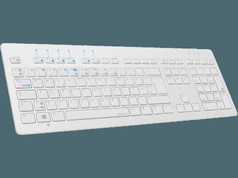 SPEEDLINK SL 7439 WE ATHERA Kabellose Bluetooth - Tastatur, SPEEDLINK, SL, 7439, WE, ATHERA, Kabellose, Bluetooth, Tastatur