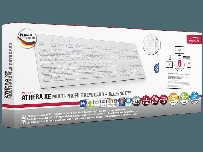 SPEEDLINK SL 7439 WE ATHERA Kabellose Bluetooth - Tastatur, SPEEDLINK, SL, 7439, WE, ATHERA, Kabellose, Bluetooth, Tastatur