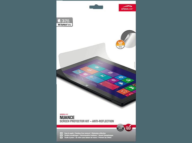 SPEEDLINK SL 7810 AE NUANCE Anti-Reflect Surface Bildschirm-Schutzfolien Microsoft Surface, SPEEDLINK, SL, 7810, AE, NUANCE, Anti-Reflect, Surface, Bildschirm-Schutzfolien, Microsoft, Surface