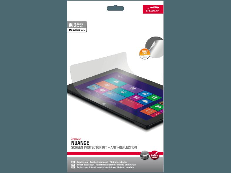 SPEEDLINK SL 7810 AE NUANCE Anti-Reflect Surface Bildschirm-Schutzfolien Microsoft Surface