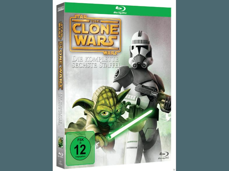 Star Wars - The Clone Wars - Staffel 6 [Blu-ray], Star, Wars, The, Clone, Wars, Staffel, 6, Blu-ray,