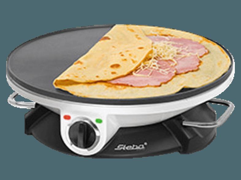 STEBA CR 32 Crêpes Maker Weiß/Schwarz