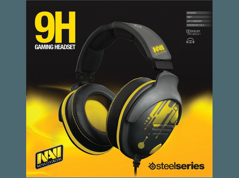 STEELSERIES 9H NAVI Team Edition Headset Schwarz-Gelb