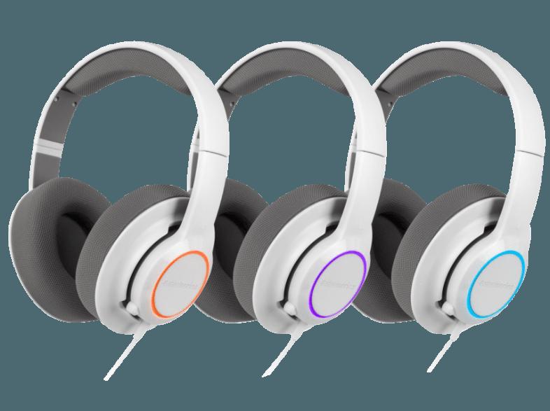 STEELSERIES Siberia Raw Prism Gaming-Headset Grau-weiss