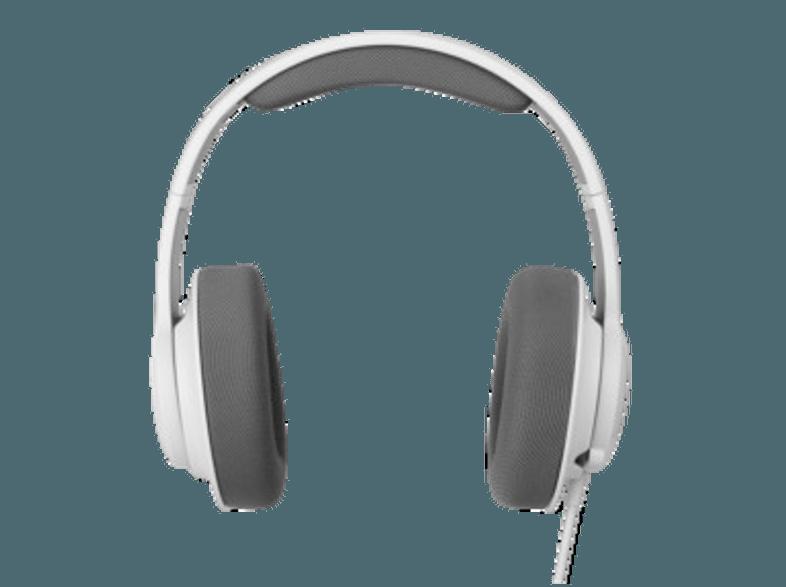 STEELSERIES Siberia Raw Prism Gaming-Headset Grau-weiss, STEELSERIES, Siberia, Raw, Prism, Gaming-Headset, Grau-weiss