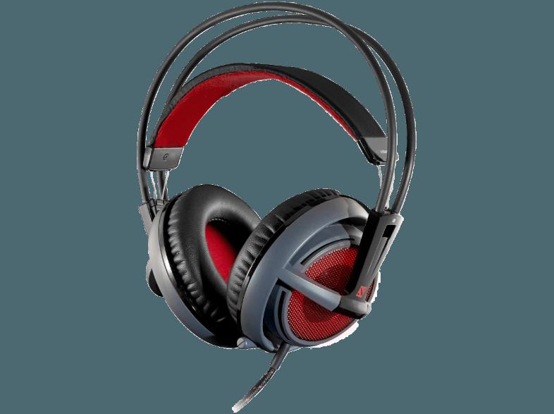 STEELSERIES Siberia V2 Dota 2 Edition Headset Schwarz-Rot