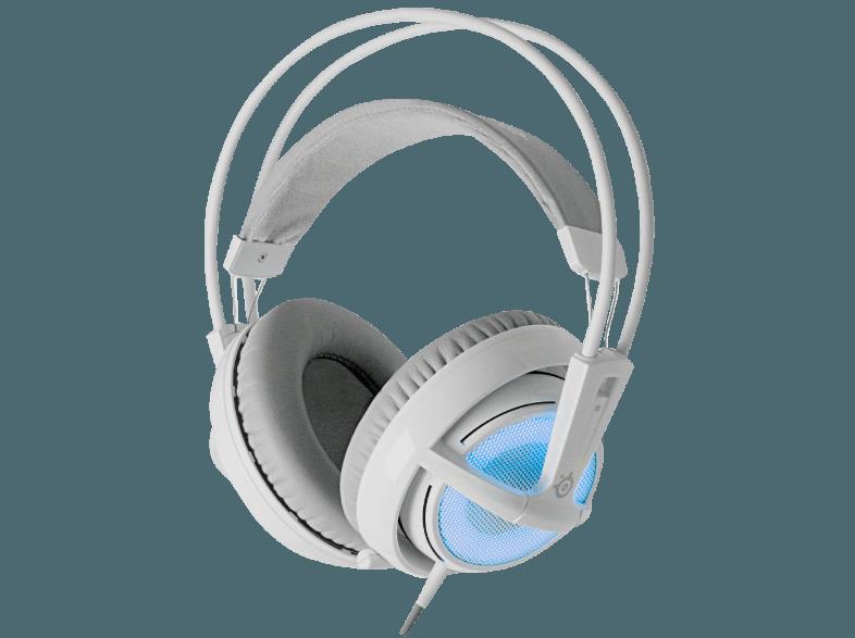 STEELSERIES Siberia V2 Frost Blue Edition Headset Weiß