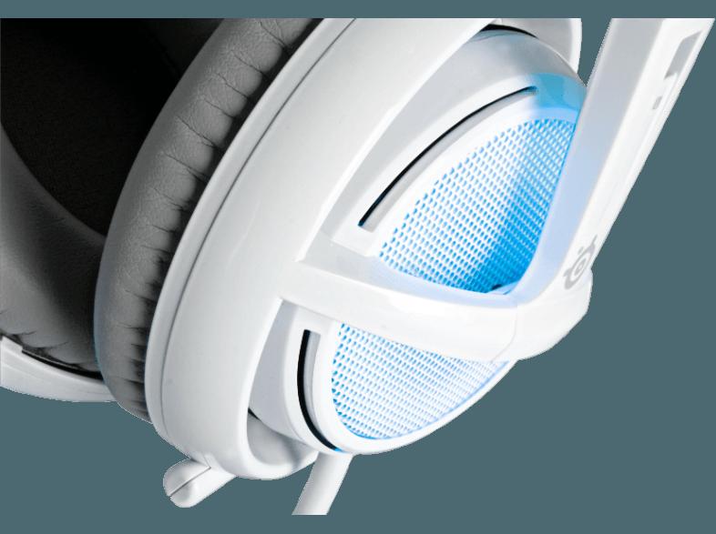 STEELSERIES Siberia V2 Frost Blue Edition Headset Weiß