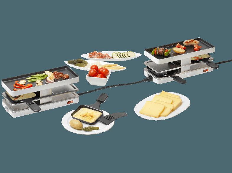 STÖCKLI 0010.92 Twinboard S Raclettegrill 2x 425 Watt