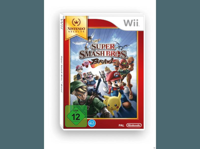 Super Smash Bros. Brawl (Nintendo Selects) [Nintendo Wii], Super, Smash, Bros., Brawl, Nintendo, Selects, , Nintendo, Wii,