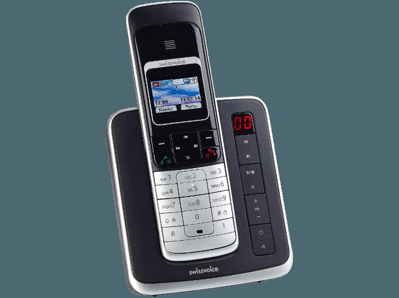 SWISSVOICE Eurit 459 Tam Duo Schnurlostelefon mit Anrufbeantworter