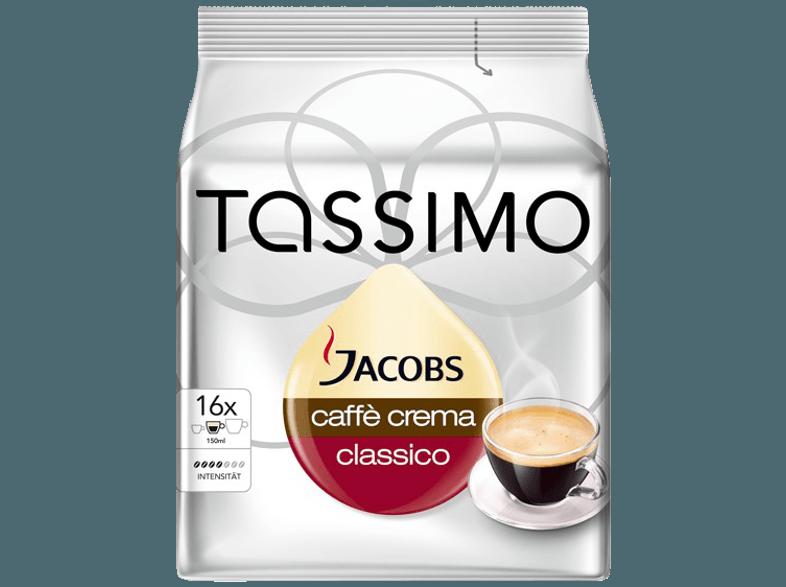 TASSIMO Jacobs Caffé Crema Classico Kaffeekapsel Caffe Crema Classico (Tassimo Maschinen (T-Disc System)), TASSIMO, Jacobs, Caffé, Crema, Classico, Kaffeekapsel, Caffe, Crema, Classico, Tassimo, Maschinen, T-Disc, System,