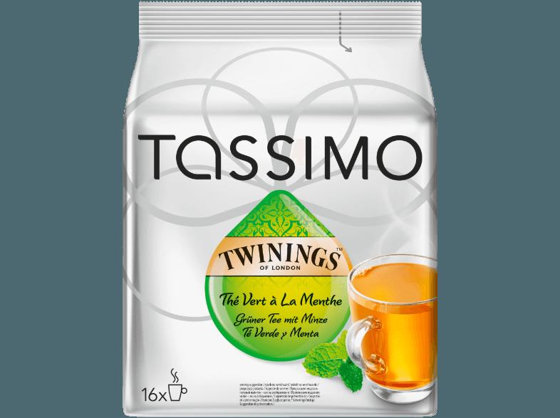 TASSIMO Twinings Green Tea And Mint Kaffekapseln Twinings Grüner Tee mit Minze (Tassimo Maschinen (T-Disc System))