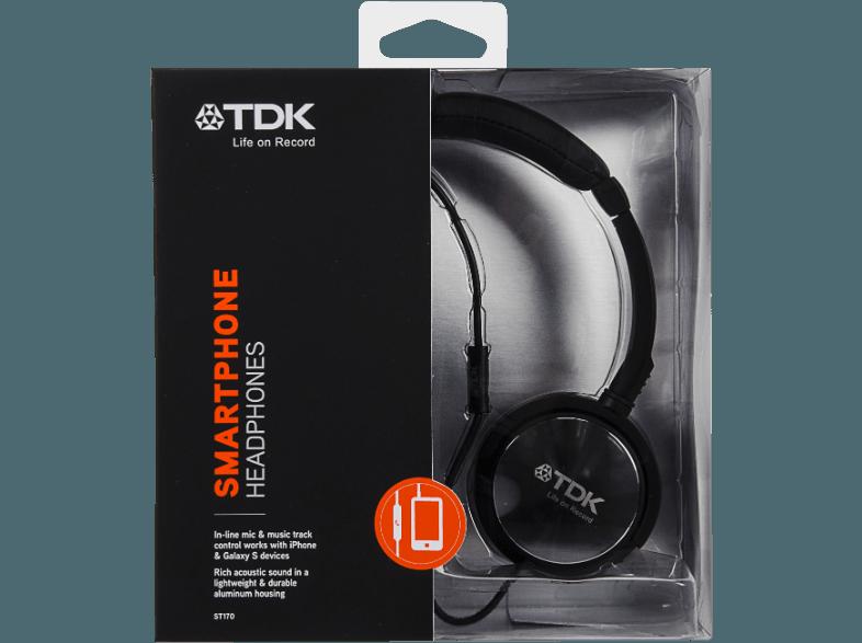 TDK ST170 Headset Schwarz, TDK, ST170, Headset, Schwarz