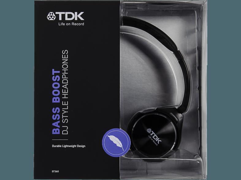 TDK ST360 Over-Ear Kopfhörer Kopfhörer Schwarz