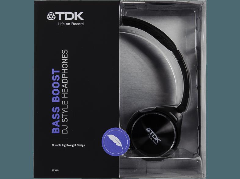 TDK ST360 Over-Ear Kopfhörer Kopfhörer Schwarz