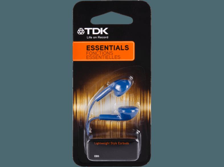 TDK T62072 EB5 Kopfhörer Blau, TDK, T62072, EB5, Kopfhörer, Blau