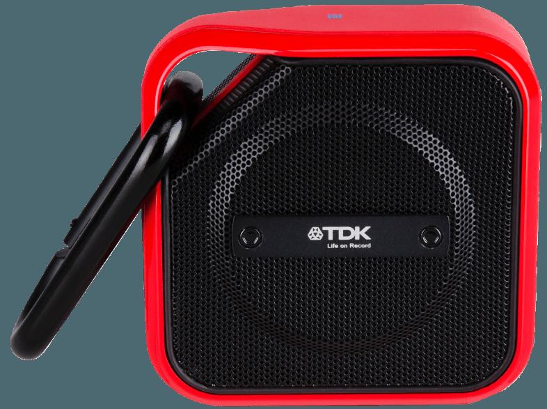 TDK Trek Mikro Bluetooth Lautsprecher Rot, TDK, Trek, Mikro, Bluetooth, Lautsprecher, Rot