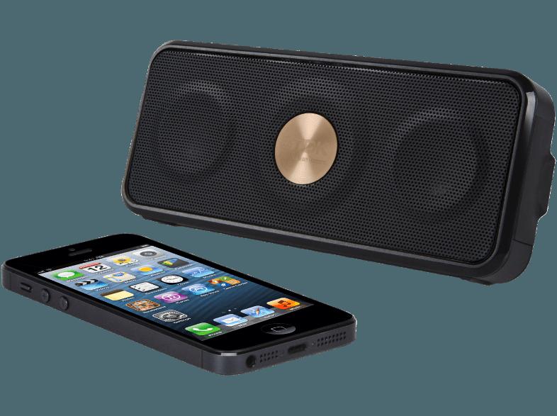 TDK Trek Portable Pocket Speaker Dockingstation Schwarz, TDK, Trek, Portable, Pocket, Speaker, Dockingstation, Schwarz