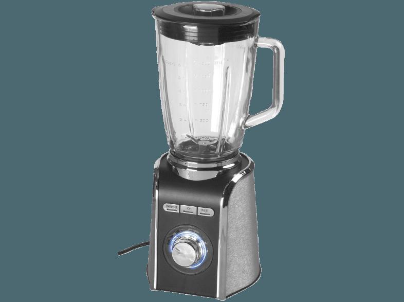 TEAM-KALORIK BL 1001 Standmixer Schwarz/Silber (700 Watt, 1.5 Liter)