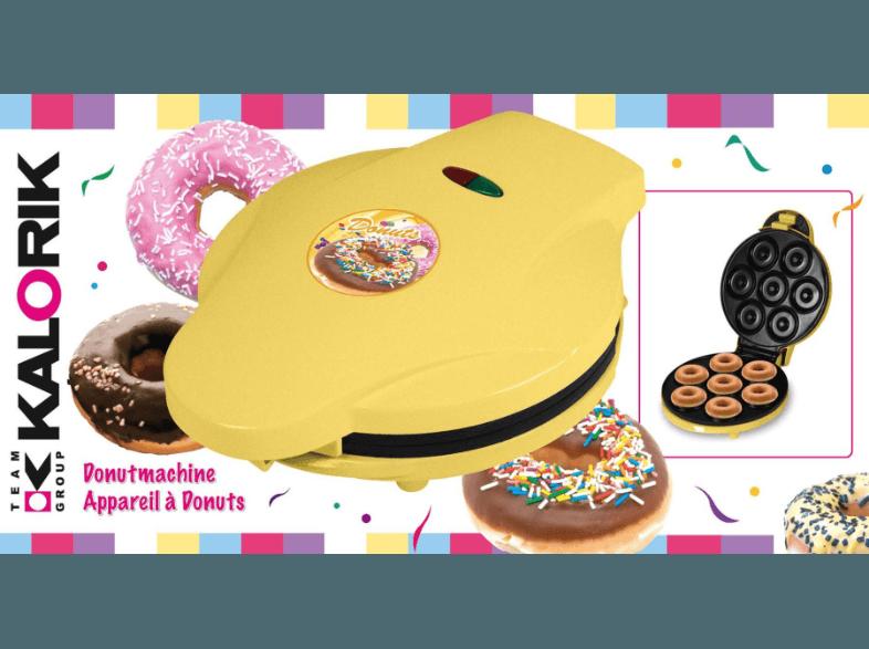 TEAM-KALORIK DNM 1002 NYC Donut Maker Gelb